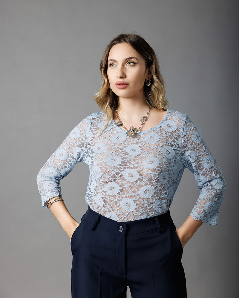 Maglia in pizzo